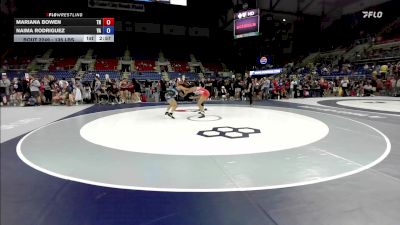135 lbs Champ. Rd Of 32 - Mariana Bowen, TN vs Naima Rodriguez, VA