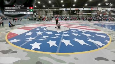 50 lbs Cons. Round 4 - Silas Murray, GTRA vs Riggin Woodworth, Dickinson Wrestling Club