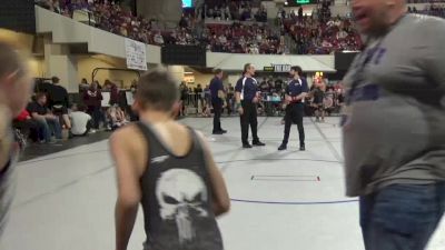 70 lbs Champ. Round 1 - Brady Boucher, Havre Wrestling Club vs Hayden Kuper, Butte Wrestling Club