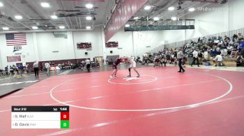 195 lbs Quarterfinal - Soren Rief, Killingly vs Derek Davis, Stafford