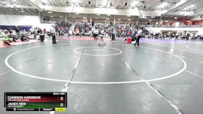 165 lbs 5th Place Match - Jaden New, Life University vs Cameron Hargrove, William Penn (Iowa)