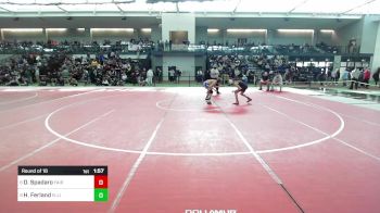 113 lbs Round Of 16 - Dominick Spadaro, Fairfield Warde vs Hayden Ferland, Ellis Tech