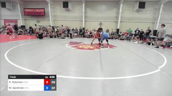 83 kg Final - Ryan Solomon, Edge Black vs Michael Spielman, Steller Trained Tenebrous