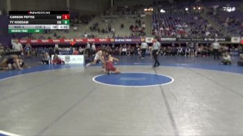 149 lbs Quarters & 1st Wb (16 Team) - Ty Koedam, Coe vs Carson Fettig, Wabash