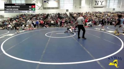 108 lbs Champ. Round 2 - Craig Winchell, 518 Grapplers vs Nutter Stiles, LeRoy Wrestling Club