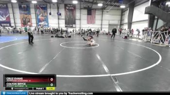 76 lbs Rd# 9- 2:15pm Saturday Final Pool - Cruz Evans, Aggression Legionaries vs Colton Bryce, Dynasty Deathrow