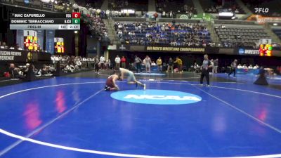 125 lbs Prelim - Dominic Terracciano, New Jersey City vs Mac Cafurello, Roanoke