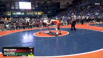 190 lbs Semis & 1st Wrestleback (8 Team) - Brody Murray, St. Charles (East) vs Rylan Breen, Chicago (Mt. Carmel)