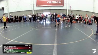 77 lbs Cons. Round 3 - Easton Dail, Smithfield Youth Wrestling vs Caleb Cashman, Guerrilla Wrestling (GWA)