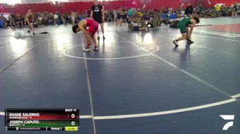 132 lbs Round 4 (10 Team) - Shane Salerno, Glenbard East vs Joseph Caputo, Bartlett