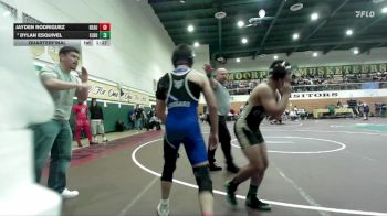 113 lbs Quarterfinal - Jayden Rodriguez, Beaumont vs Dylan Esquivel, El Dorado