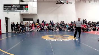 110 lbs Quarterfinal - McKinzie Mortensen, Pinedale vs Allison McDaniel, Falcon