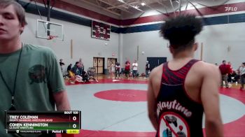 132/138 Round 3 - Trey Coleman, Mighty Warriors Wrestling Acad vs Cohen Kennington, LA Elite Wrestling