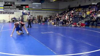 125 lbs Round 2 (8 Team) - Makinzee Petre-King, Benton Community vs Alexus Umbaugh, Union Community