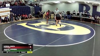 235 lbs. Champ. Round 2 - Maeve Lammers, Capital City vs Azreal Smith, Tulsa Union