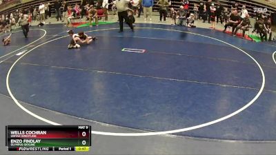 54 lbs Cons. Round 2 - Wells Cochran, Uintah Wrestling vs Enzo Findlay, Olympus-Skyline