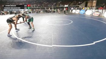 D 2 190 lbs Cons. Round 4 - Connor Weilbaecher, Archbishop Shaw vs Ayden Breaux, Rayne