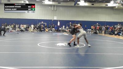 157 lbs Consi Of 16 #2 - Alexander Rivard, Wesleyan vs Joshua Alert, Bridgeport