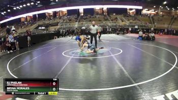 106 lbs Champ. Round 3 - RJ Phelan, Zephyrhills Christian vs Bryan Morales, South Dade