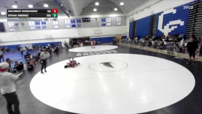 92 lbs Round 5 - Maximus Hernandez, Threshold Wrestling Club vs Ethan Jimenez, Inland Elite Wrestling Club