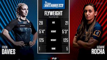 Jasmine Rocha vs Ffion Davies Tezos WNO 19: Meregali vs Duarte Presented by Fat Tire