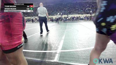 160 lbs Quarterfinal - Jarius Johnson, Pitbull Wrestling Academy vs Makylan Stanley, Blaine County Grapplers