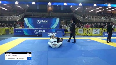 AJ AGAZARM vs OSVALDO AUGUSTO HONORIO MOIZINHO 2023 Pan Jiu Jitsu IBJJF Championship