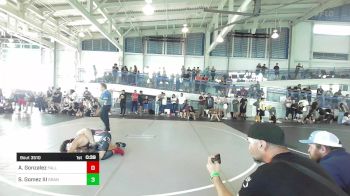 190 lbs 2nd Place - Alejandro Gonzalez, Fall Guyz vs Steven Gomez III, Granite WC