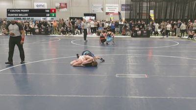 113 lbs Cons. Rd Of 32 - Hunter Miller, Immortal Athletics WC vs Colton Perry, Threestyle