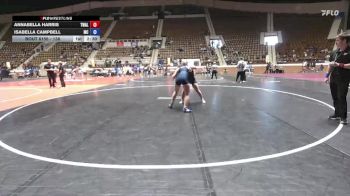 138 lbs Cons. Round 3 - Isabella Campbell, Montreat vs Annabella Harris, Trojan Wrestling Academy LLC