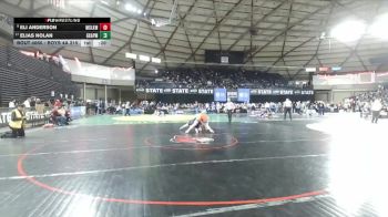 Boys 4A 215 lbs Cons. Round 3 - Eli Anderson, Moses Lake vs Elias Nolan, Graham-Kapowsin