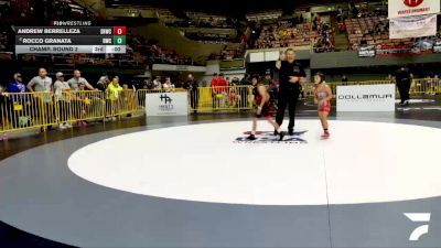 Intermediate Boys - 53 lbs Champ. Round 2 - Jack Smith, Red Wave Wrestling vs Jorge Rojo
