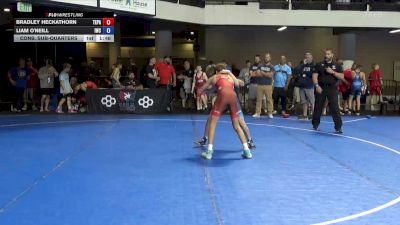 96 lbs Cons. Sub-quarters - Bradley Heckathorn, Team PA vs Liam O'Neill, Integrity Wrestling Club