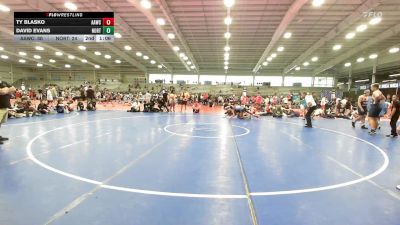 165 lbs Round Of 32 - Ty Blasko, All-American Wrestling Club MS vs David Evans, North Carolina National Team Blue