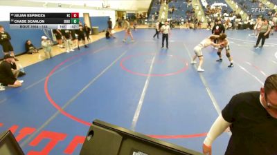 144 lbs Cons. Round 7 - Julian Espinoza, Fourth Chamber vs Chase Scanlon, El Dorado High School