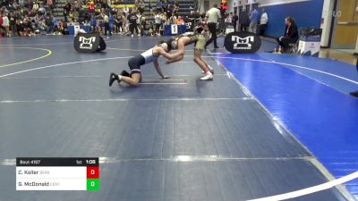 130 lbs Round Of 16 - Coy Koller, Berks Catholic vs Garen McDonald, Center