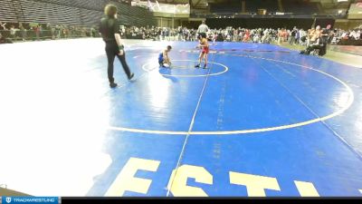 67 lbs Cons. Round 1 - Dominik Vela, Moses Lake Wrestling Club vs Ricardo Jr Gil Mendez, Toppenish USA Wrestling Club