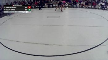 109 lbs Quarterfinal - Grady Maas, Wayne Wrestling Club vs Trevor Peard, Nebraska