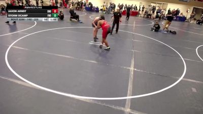 14U - 225 lbs Cons. Round 1 - Storm DCamp, Frontier Wrestling Club vs Jaxon Arndt, Shakopee Mat Club