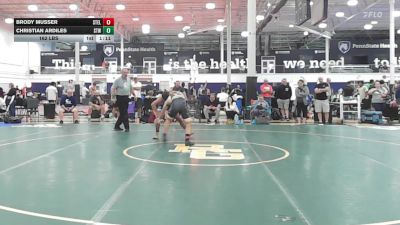 162 lbs Quarterfinal - Brody Musser, Steller Trained Seripas - HSC vs Christian Ardiles, Shore Thing - HSC