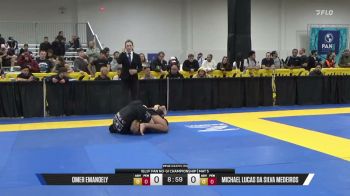 Michael Lucas Da Silva Medeiros vs Omer Emanoely 2026 Pan IBJJF Jiu-Jitsu No-Gi Championship