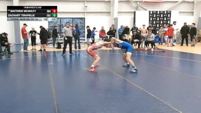 100 lbs Cons. Sub-rd Of 16 - Zachary Tirapelle, California vs Matthew McNulty, Suples Wrestling Club