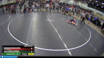 113 lbs Cons. Round 4 - Ahmad Banishamsa, Washington vs Zachariah Morse, Team Champs Wrestling Club