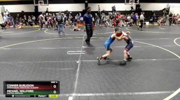 55 lbs Semifinal - Michael Willford, Gaston Grizzlies vs Conner Burleson, Spartanburg Wrestling Academy