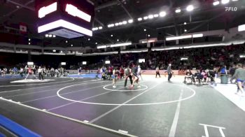 Girls 100 lbs Champ. Round 2 - RyleeAnne Jugarap, Stadium (Girls) vs Onica Sanchez, Granger (Girls)