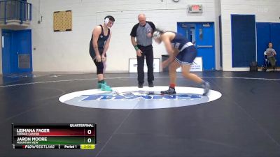 215 lbs Quarterfinal - Leimana Fager, Corner Canyon vs Jaron Moore, Mountain View