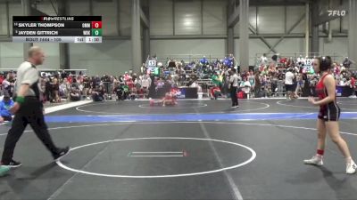 105 lbs Cons. Round 1 - Jayden Gittrich, Wichita Blue Knights vs Skyler Thompson, Ottawa Mat Masters
