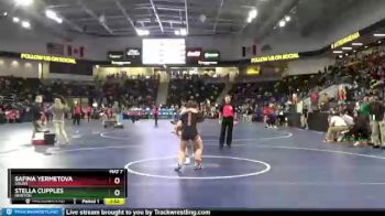 115 lbs Cons. Round 4 - Stella Cupples, Newton vs Safina Yermetova, Solon