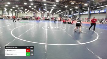 185 lbs Rr Rnd 2 - Samantha Rabkin, MetroWest United vs Kaylyn Lawson, CKWA