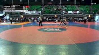 6A 150 lbs Cons. Semi - Peyton Adams, Southside Gadsden vs Talan Mcnutt, Pell City